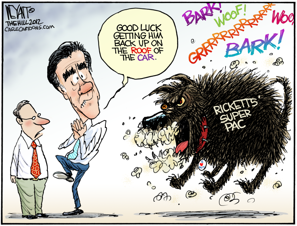 MITT'S OTHER DOG -  by Christopher Weyant