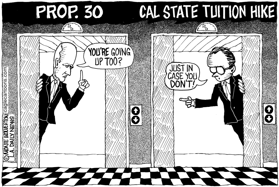 LOCAL-CA PROPOSED CAL STATE TUITION HIKE by Monte Wolverton