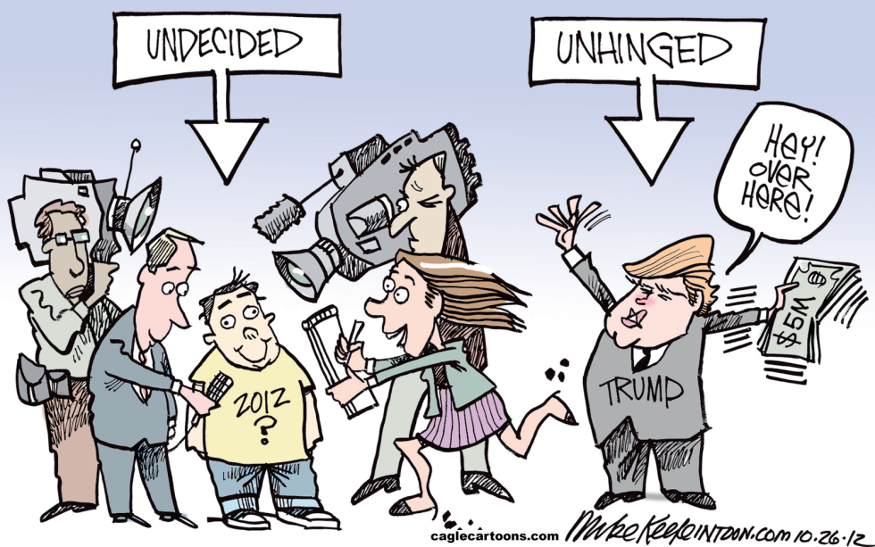 UNDECIDED  by Mike Keefe