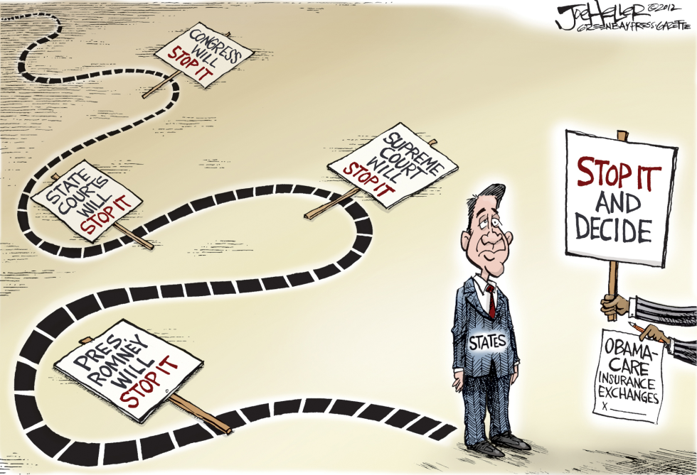 DECISION TIME by Joe Heller
