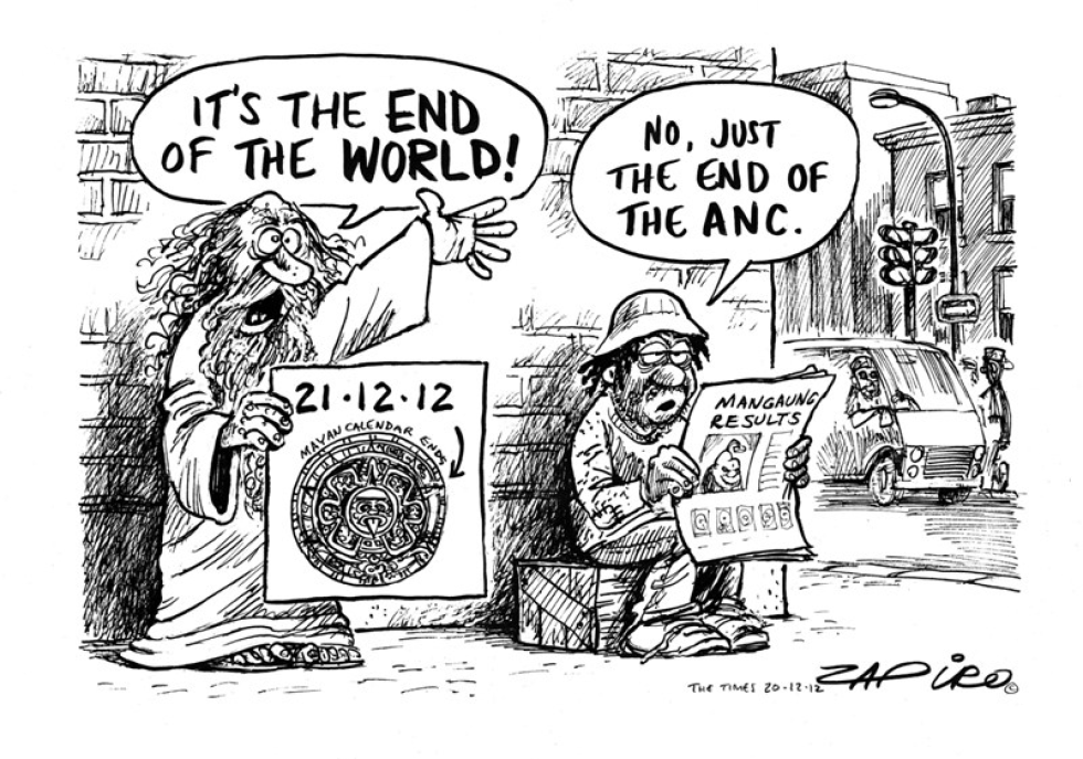 END OF THE WORLD by Zapiro
