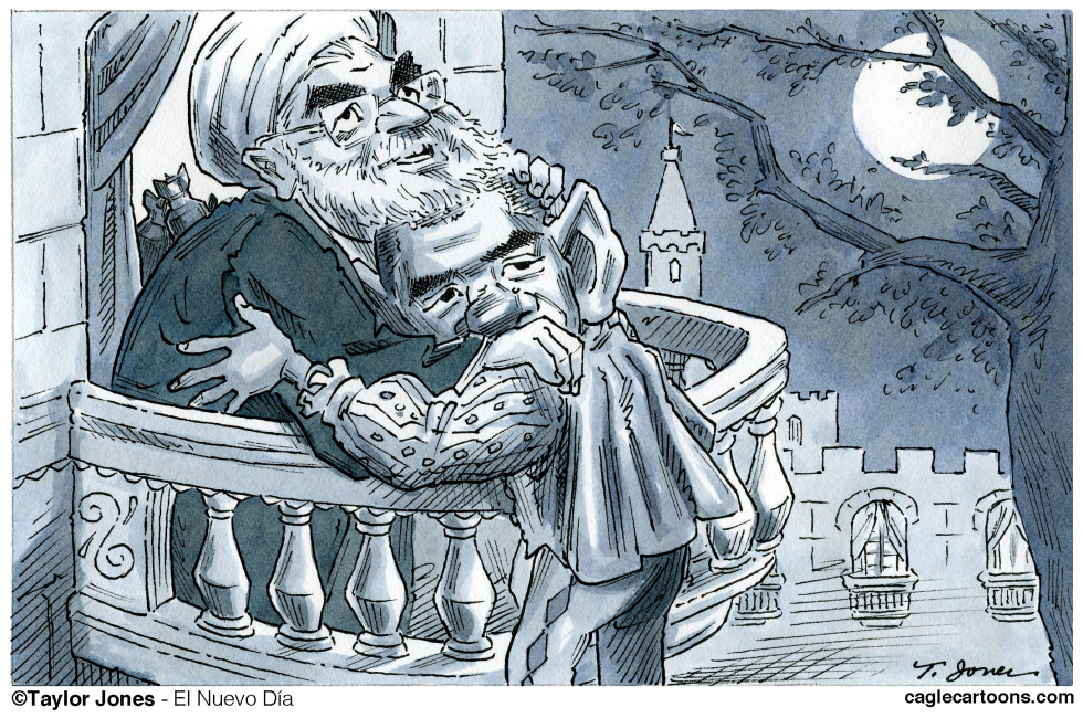 ROUHANI AND OBAMA - FORBIDDEN LOVE by Taylor Jones