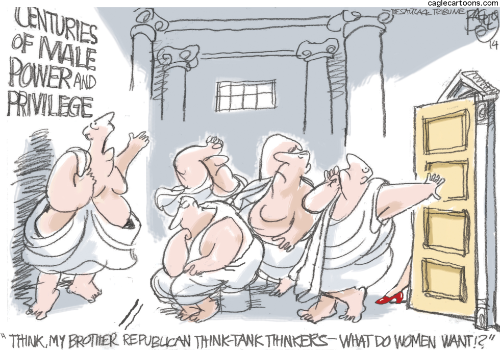 WHAT WOMEN WANT  by Pat Bagley