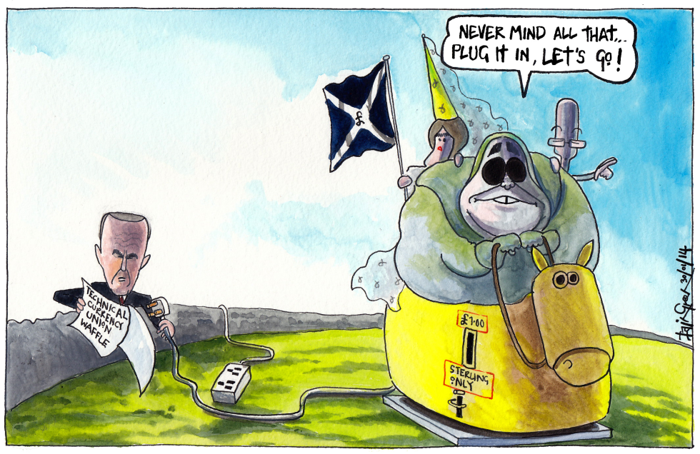 SCOTTISH SNP CURRENCY HOPES by Iain Green