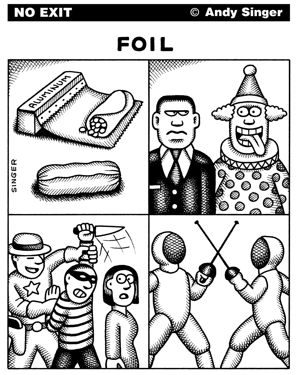 FOIL by Andy Singer