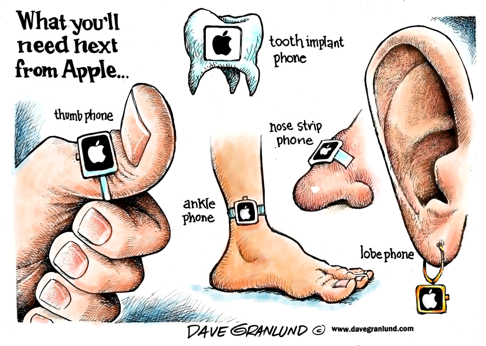 NEW PRODUCTS FROM APPLE by Dave Granlund