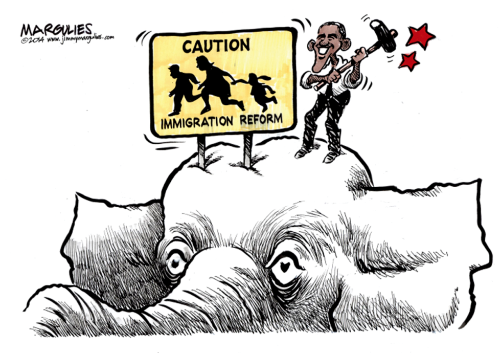 OBAMA IMMIGRATION REFORM by Jimmy Margulies
