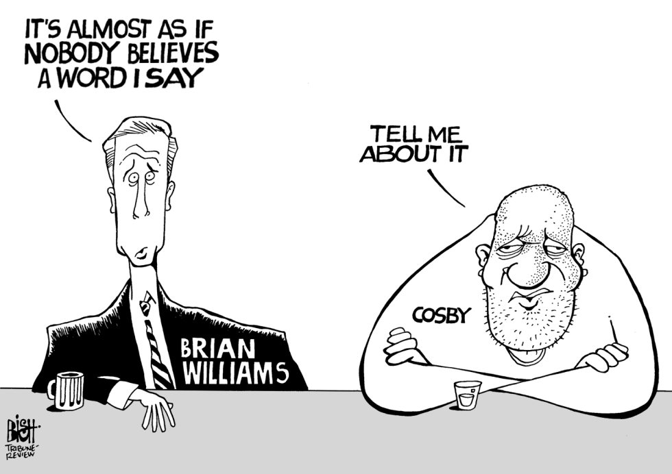 WILLIAMS AND COSBY, B/W by Randy Bish