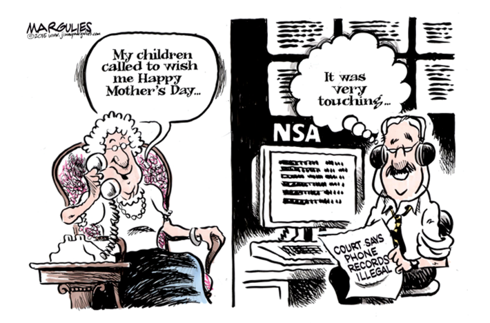 COURT RULING ON NSA PHONE RECORDS  by Jimmy Margulies