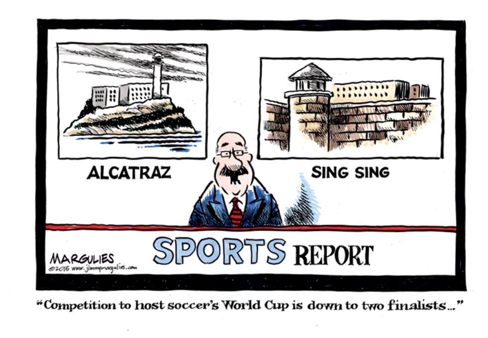 WORLD CUP SOCCER SCANDAL  by Jimmy Margulies