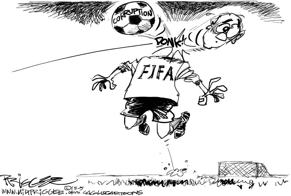 FIFA by Milt Priggee