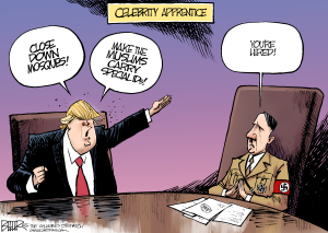 Image result for trump and nazis cartoons