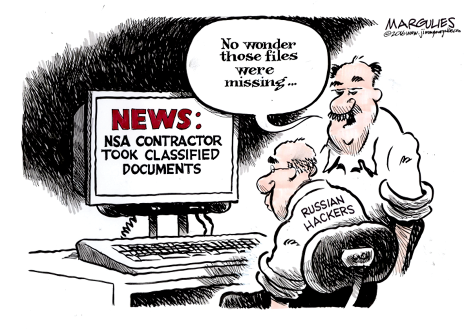 NSA CONTRACTOR TOOK CLASSIFED DOCUMENTS  by Jimmy Margulies