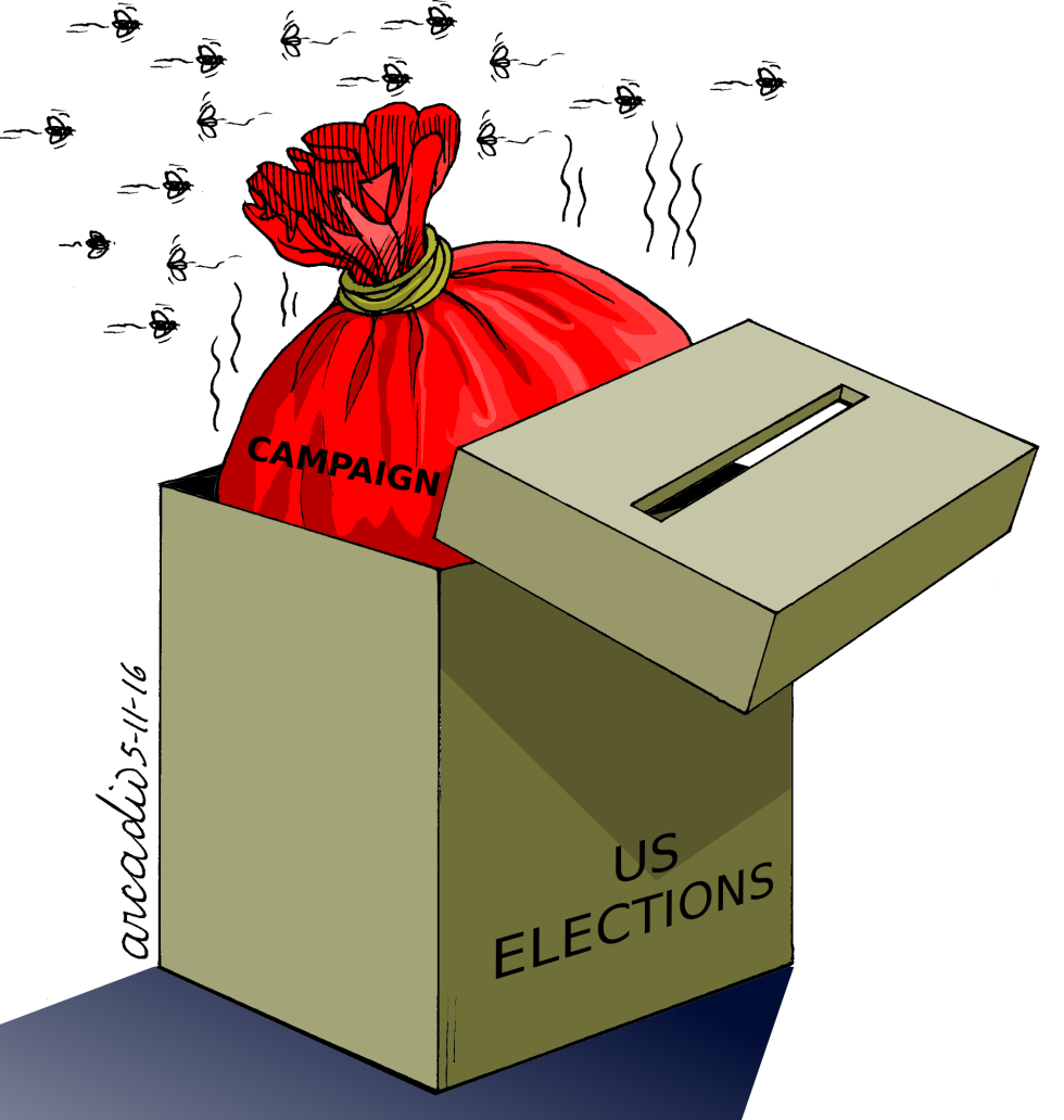 US ELECTION GARBAGE by Arcadio Esquivel