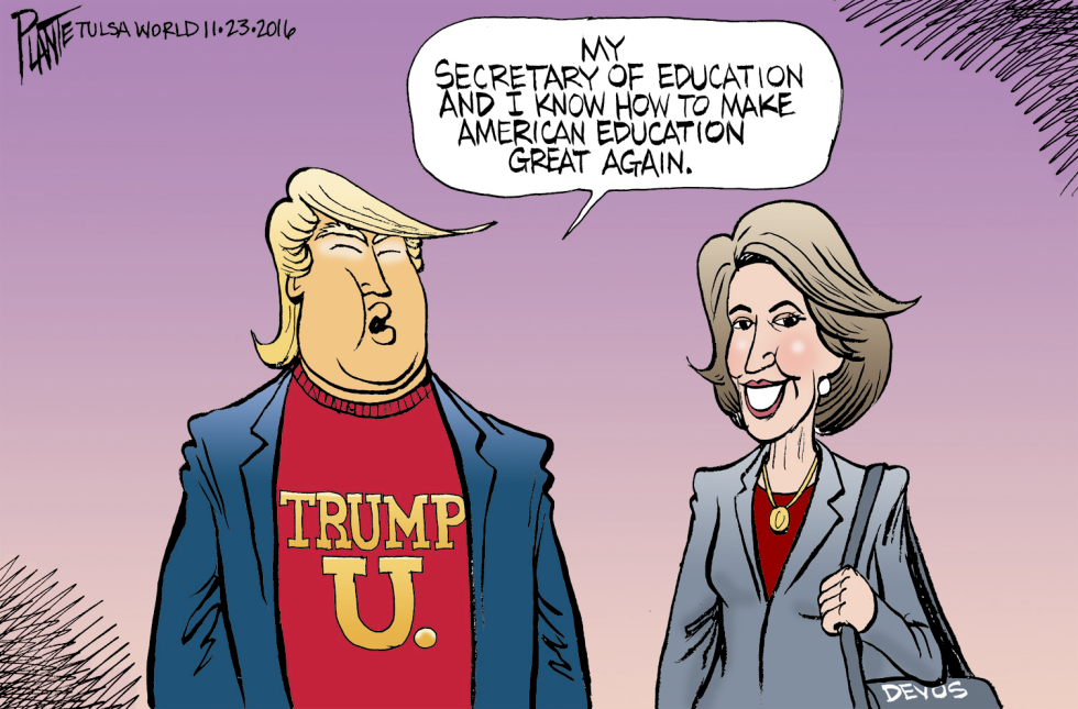 MAKE AMERICA EDUCATION GREAT AGAIN by Bruce Plante