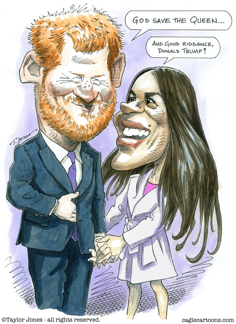 HARRY AND MEGHAN -  by Taylor Jones