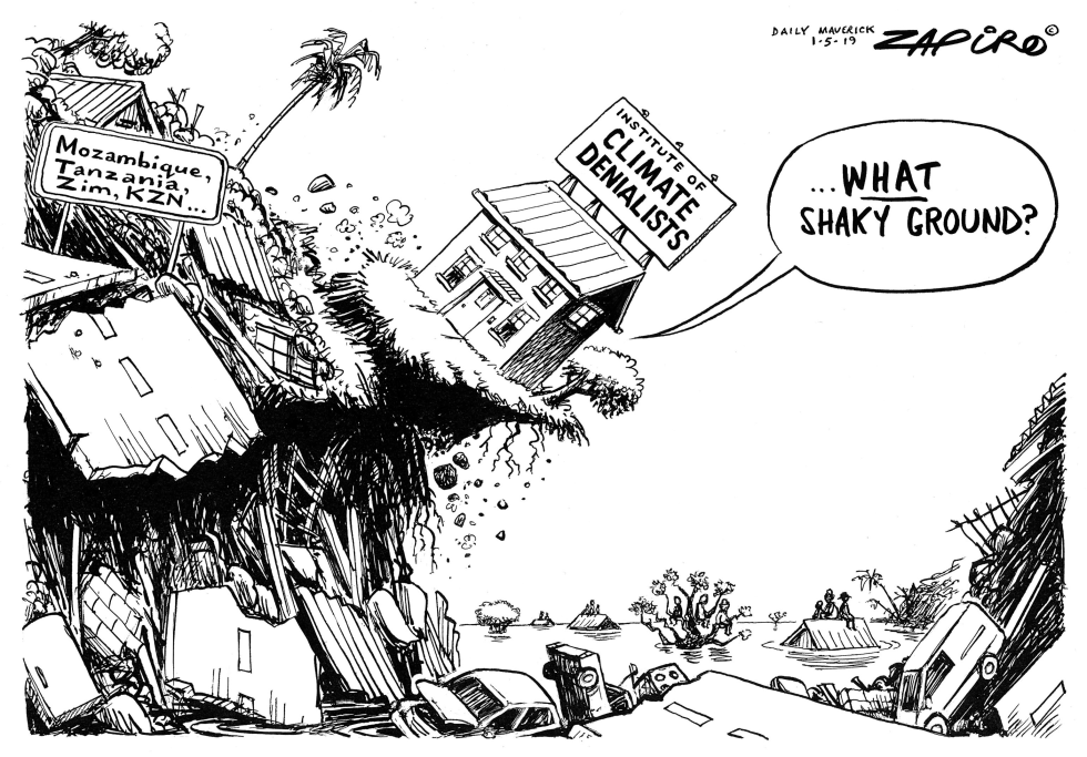 CLIMATE DENIALISTS by Zapiro