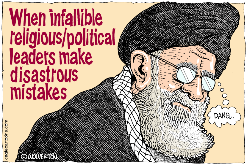 Grand Ayatollah Ali Khamenei by Monte Wolverton