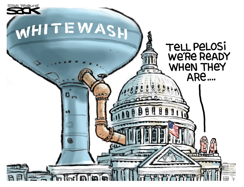 Impeachment Wash by Steve Sack