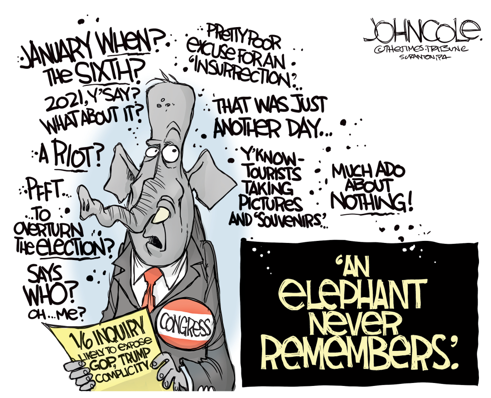 GOP AND JANUARY 6 by John Cole