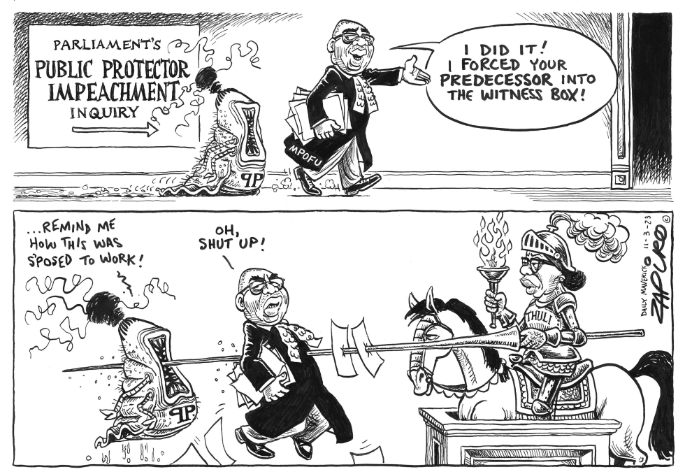 PUBLIC PROTECTOR IMPEACHMENT by Zapiro
