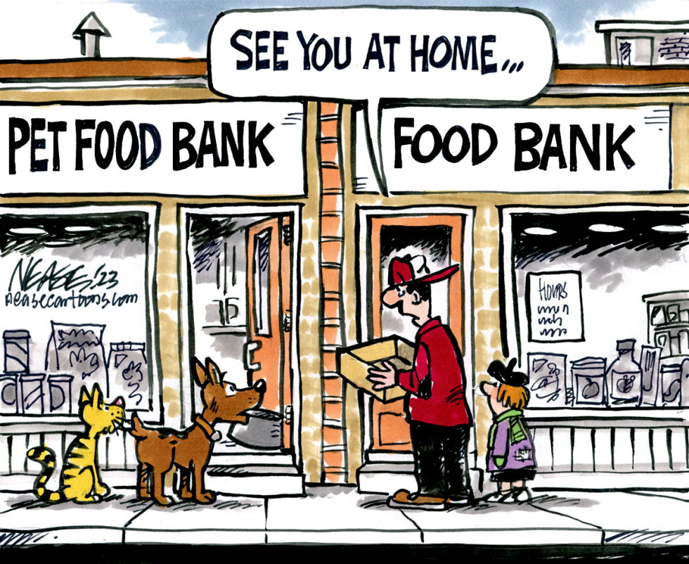 FOOD BANKS by Steve Nease