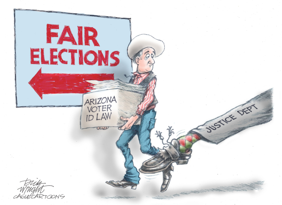 ARIZONA VOTER ID LAW by Dick Wright