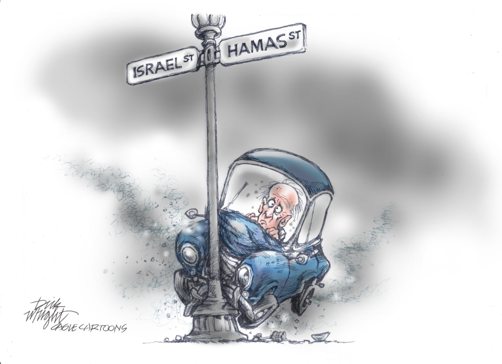 BIDEN AND ISRAEL AND HAMAS by Dick Wright