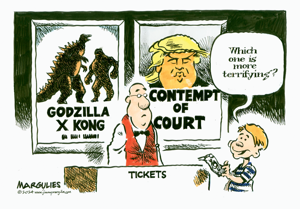 TRUMP CONTEMPT OF COURT by Jimmy Margulies