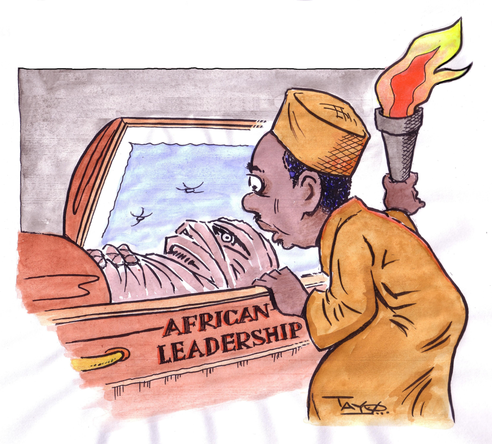 MUMMIFIED AFRICAN LEADERSHIP by Tayo Fatunla