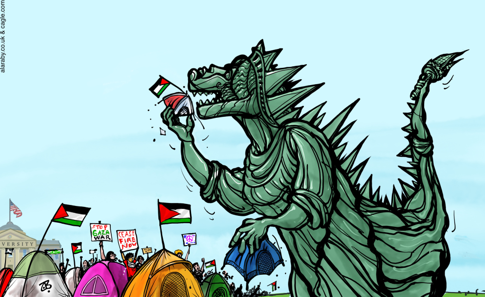 PROTESTS & ARRESTS ! by Emad Hajjaj