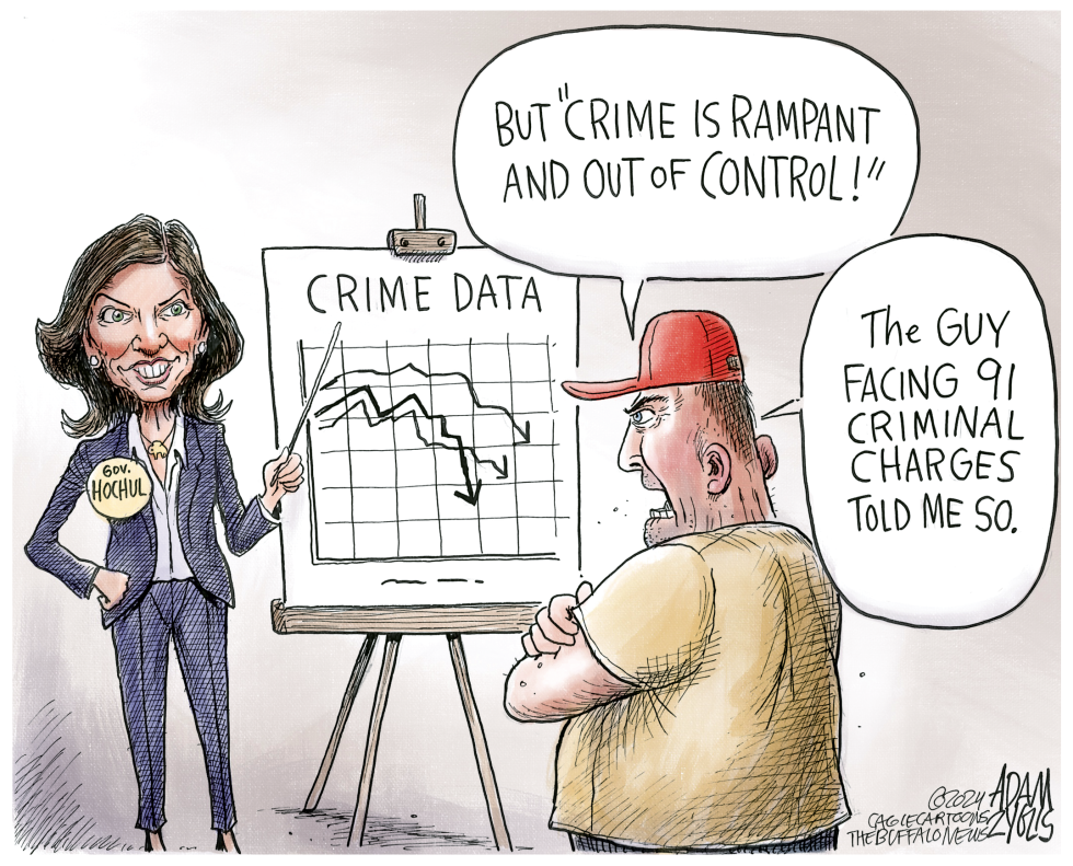 NY STATE CRIME by Adam Zyglis