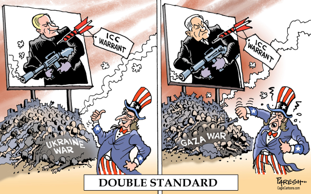 US double standard on ICC by Paresh Nath, U.T. Independent, India