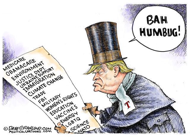 Ebenezer Trump 2024 by Dave Granlund, PoliticalCartoons.com