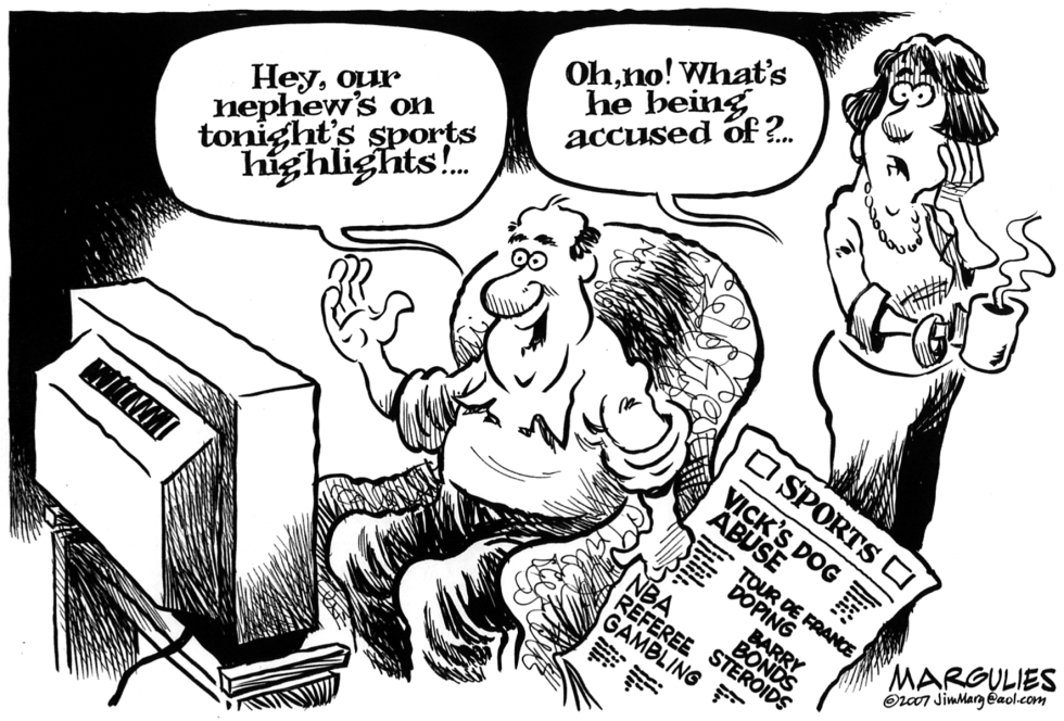 SPORTS HIGHLIGHTS by Jimmy Margulies