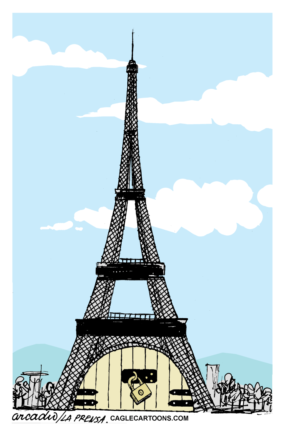 THE IMMIGRATION SUBJECT IN FRANCE   by Arcadio Esquivel