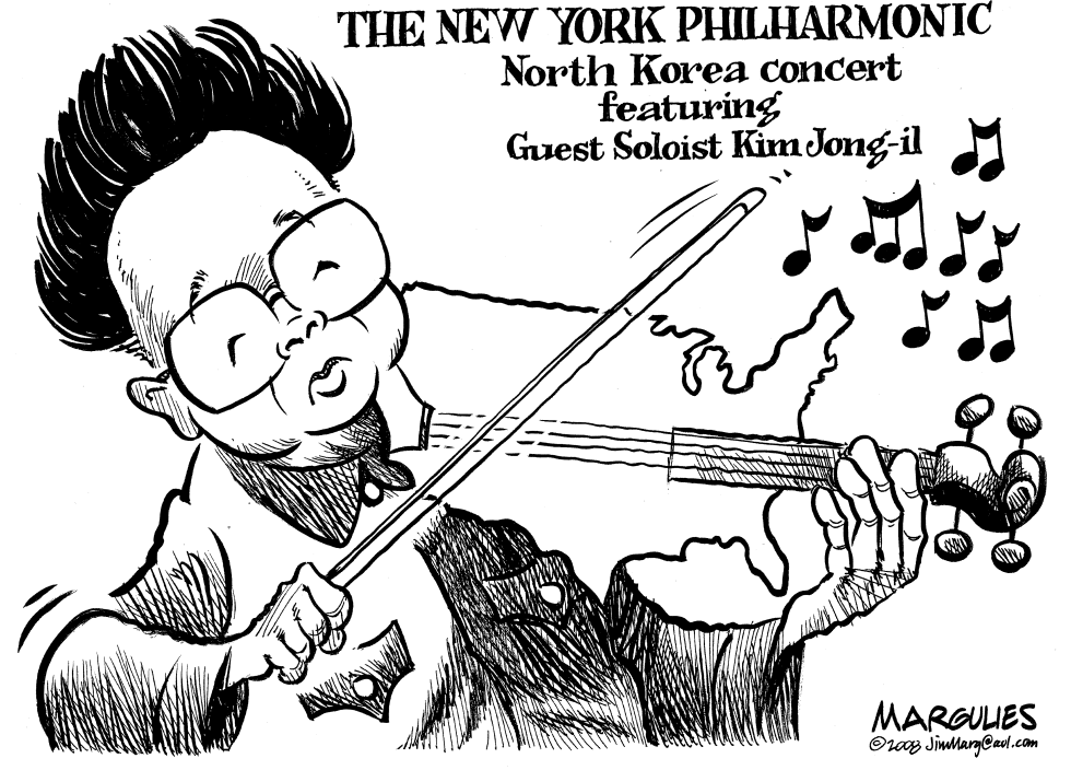 NY PHILHARMONIC PLAYS NORTH KOREA by Jimmy Margulies