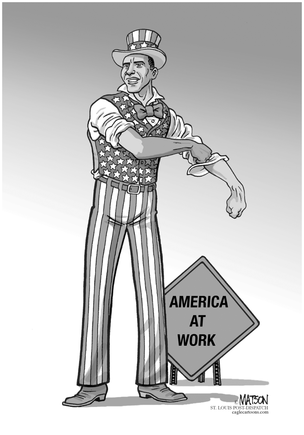 AMERICA AT WORK by R.J. Matson