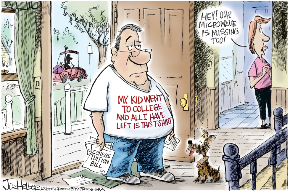 COLLEGE TUITION- by Joe Heller