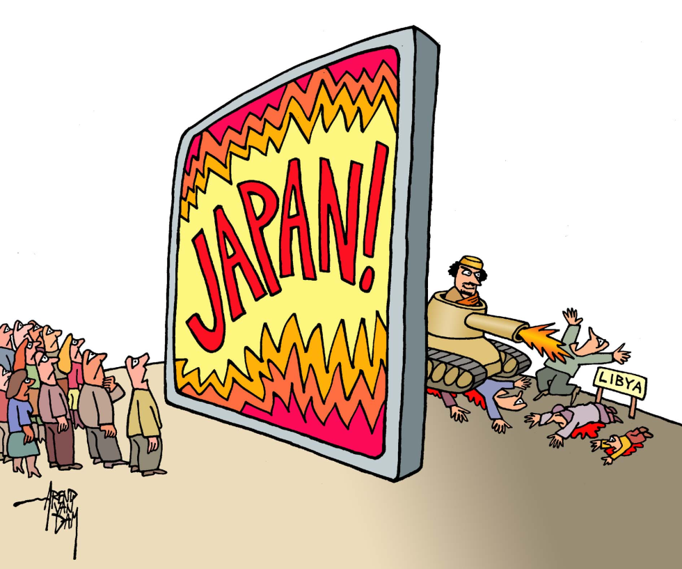 FOCUS ON JAPAN, KILLING IN LIBYA by Arend Van Dam