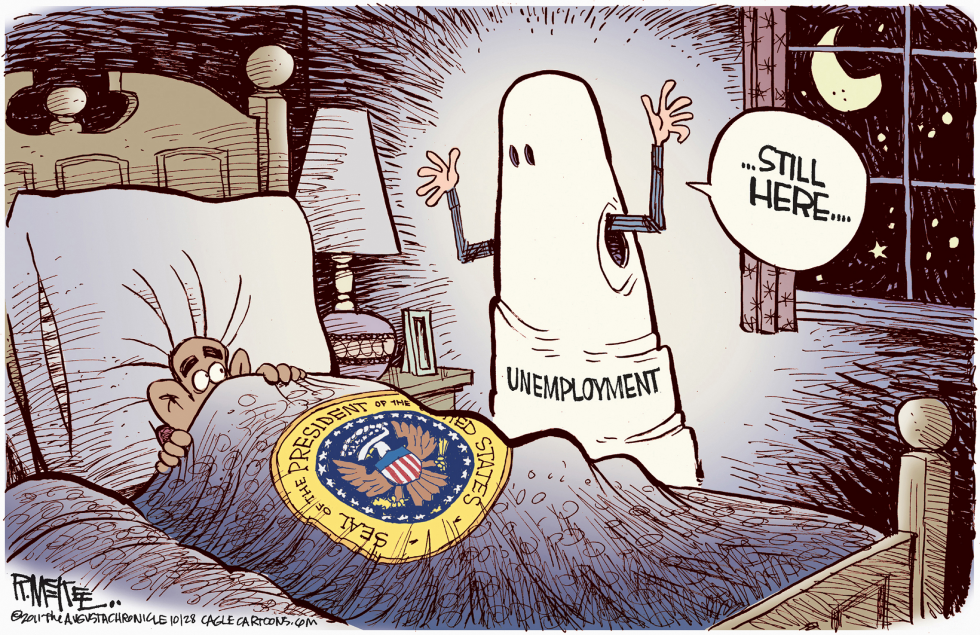 Still haunted by unemployment