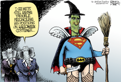HALLOWEEN ROMNEY  by Nate Beeler