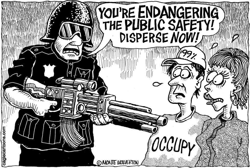 Police Crush Occupy Protestors