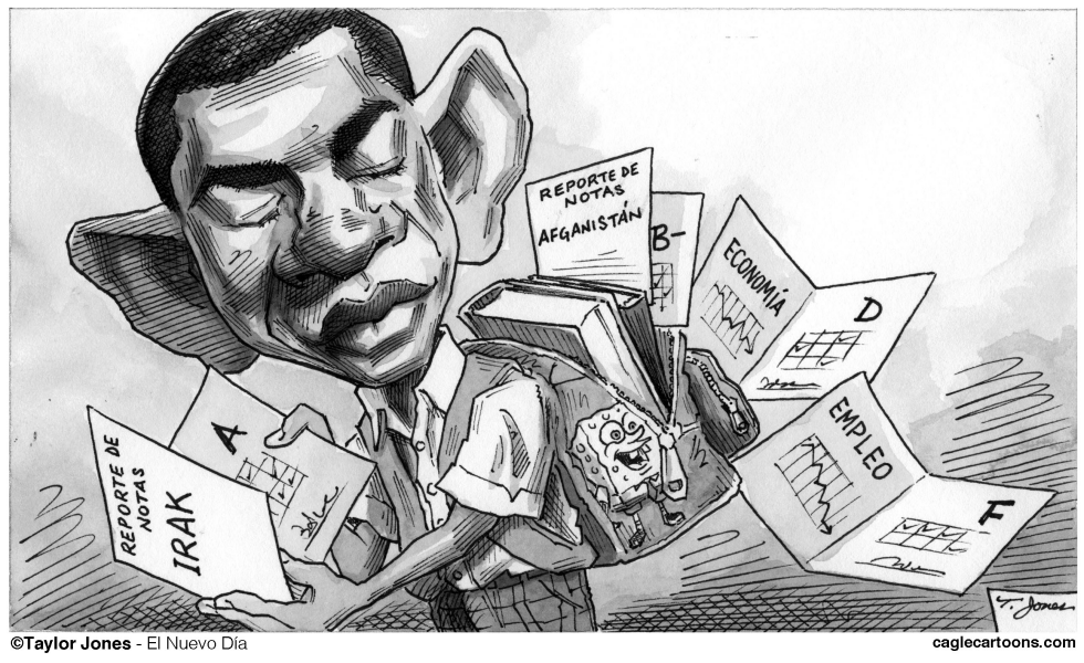 Barack Obama - estudiante mediocre