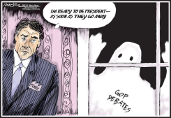 RICK PERRY SCARED OF DEBATE by J.D. Crowe