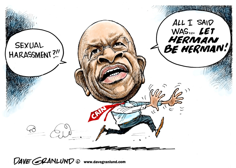 Herman Cain and Harassment
