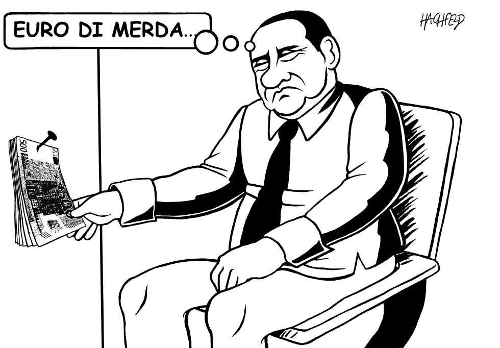  BERLUSCONI, EURO by Rainer Hachfeld