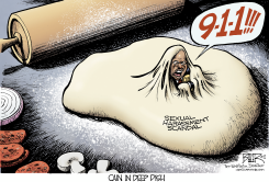 CAIN SCANDAL  by Nate Beeler