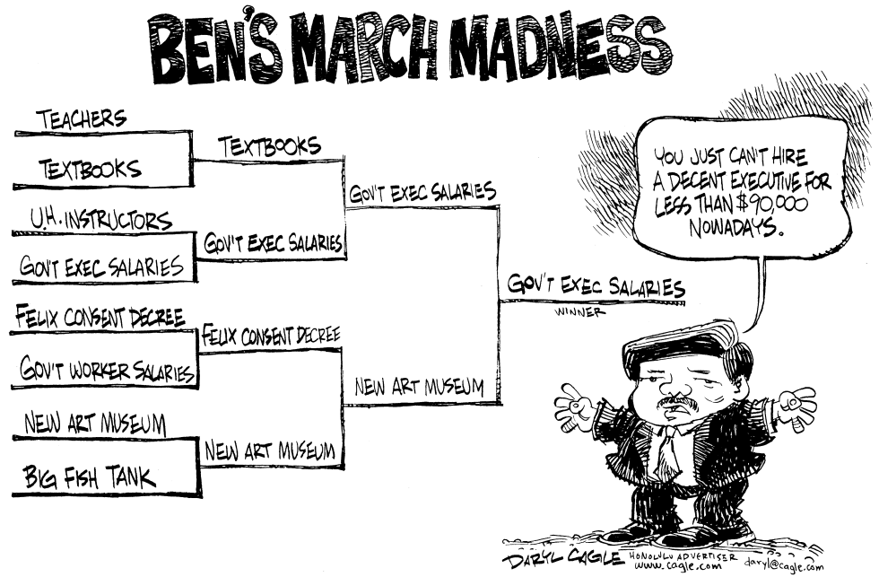  MARCH MADNESS by Daryl Cagle