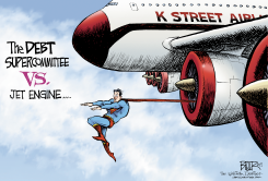 THE SUPERCOMMITTEE  by Nate Beeler